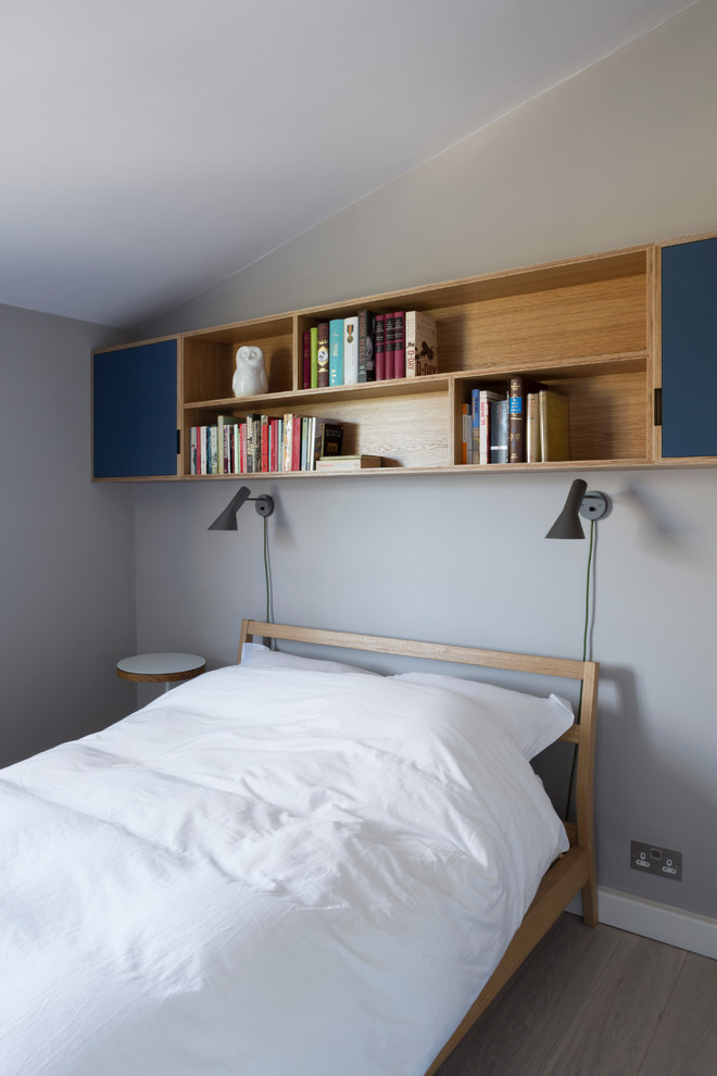 Span House in Blackheath Contemporain Chambre Londres par