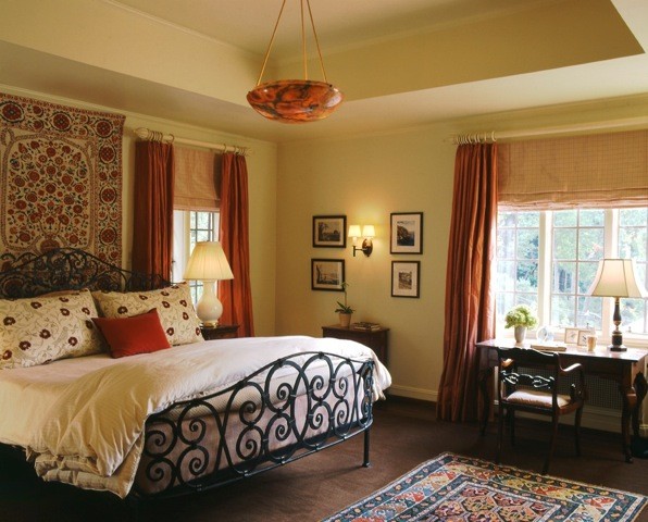 Spanish Colonial Master Bedroom Westchester County Ny Traditional Bedroom New York By Chapin Interiors Houzz