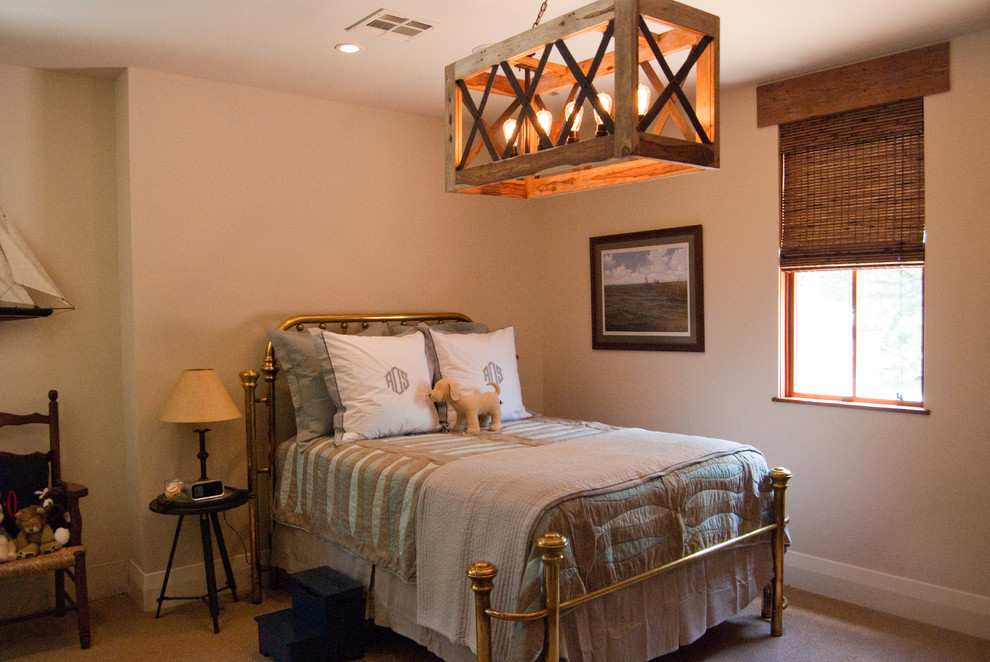 Spanish Colonial Remodel Bedroom Rustic Bedroom Houston by