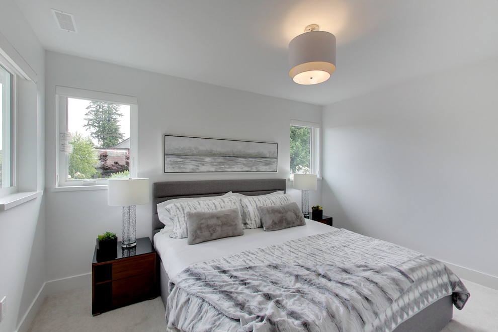 Sperling Ave custom home design - Master bedroom - Modern - Bedroom ...