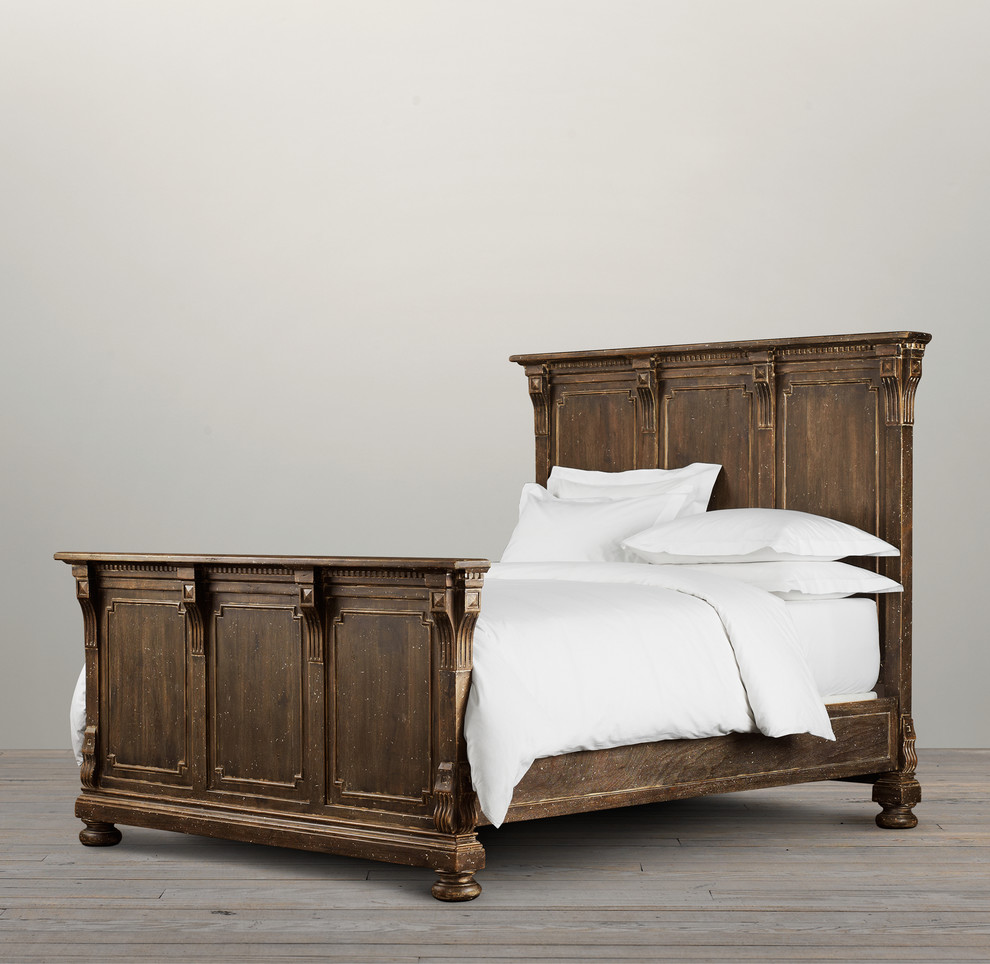 St. James Panel Bed - Traditional - Bedroom - San ...