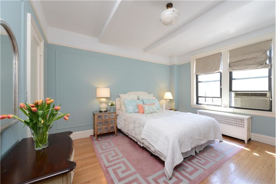 Staged For Sale Upper West Side Family Apartment Transitional Bedroom New York by Julie