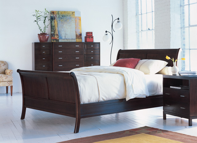 Stickley cheap sleigh bed