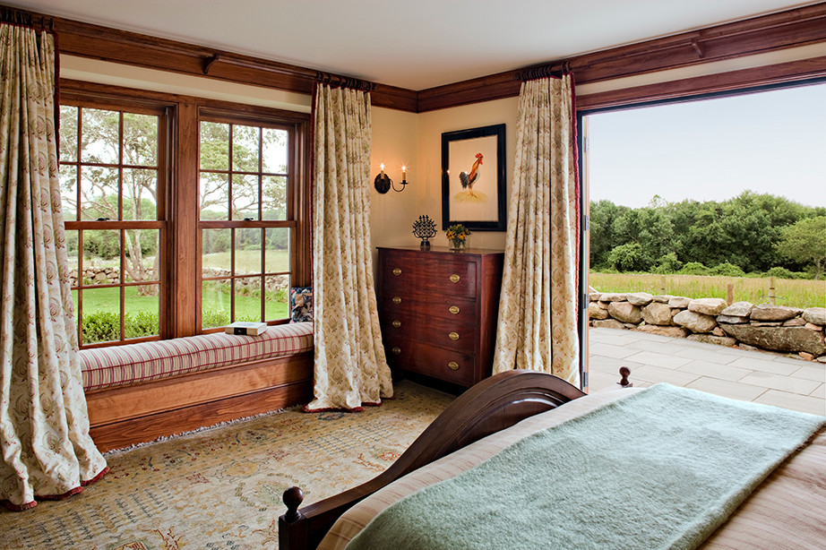 Стильный дизайн: гостевая спальня (комната для гостей) в классическом стиле - последний тренд