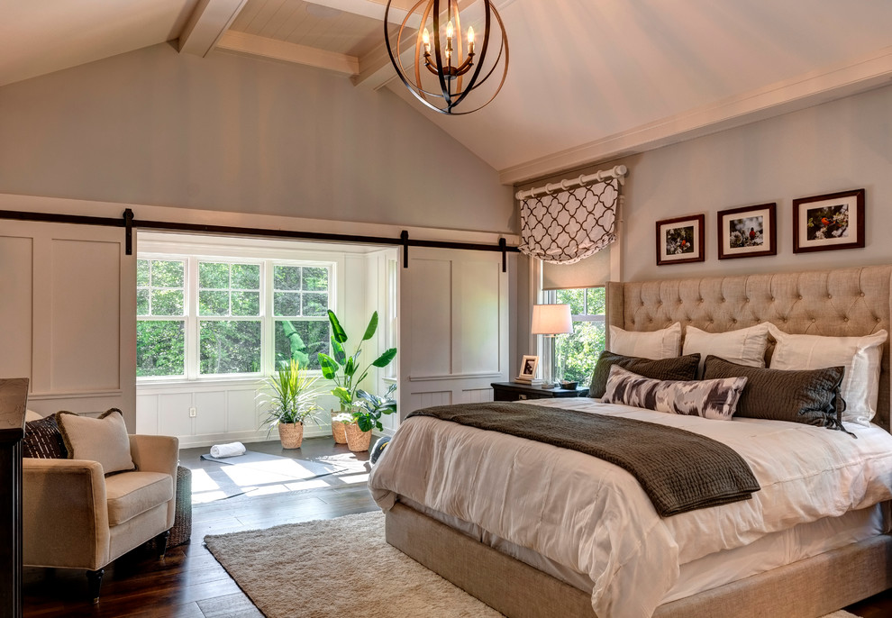 Bedroom - large traditional bedroom idea in Other