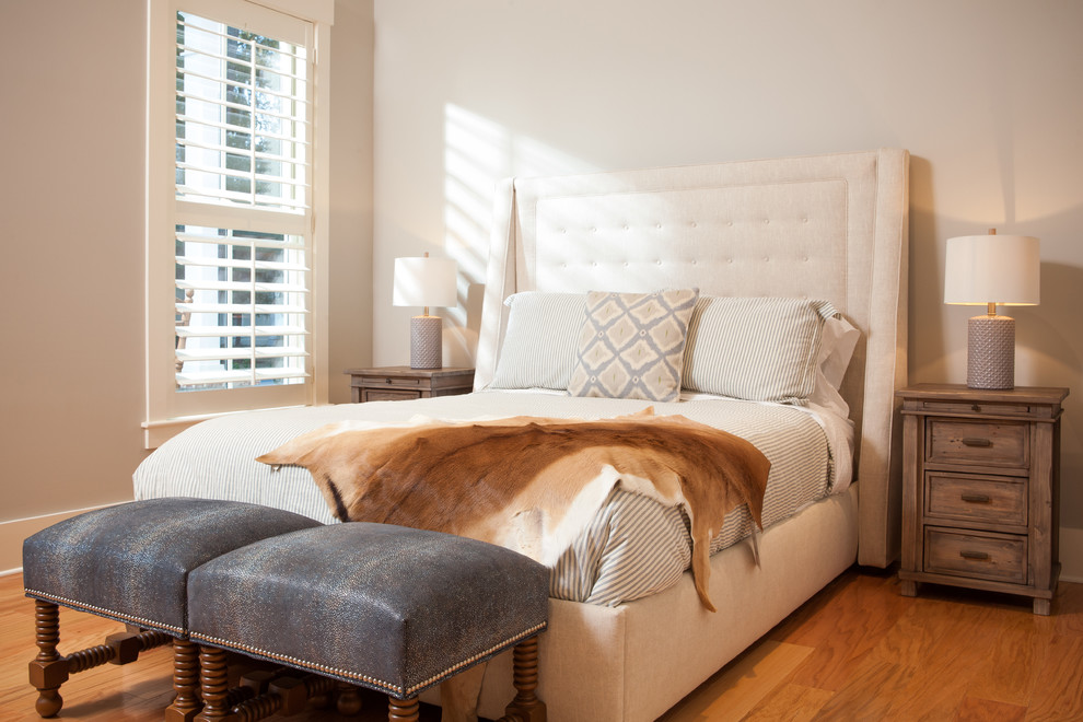 Inspiration for a transitional bedroom remodel in Charleston