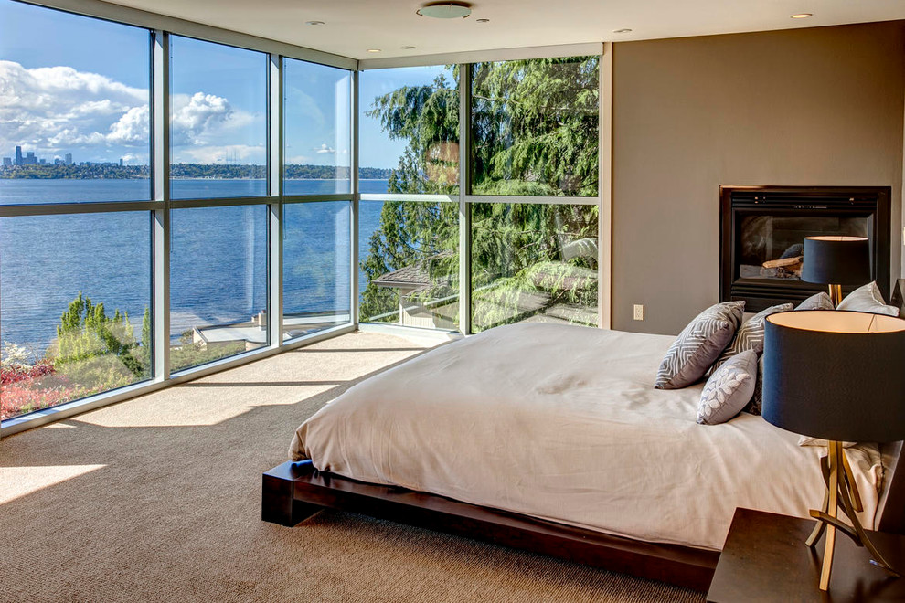 Stunning & Luxurious Mercer Island Home Contemporary Bedroom