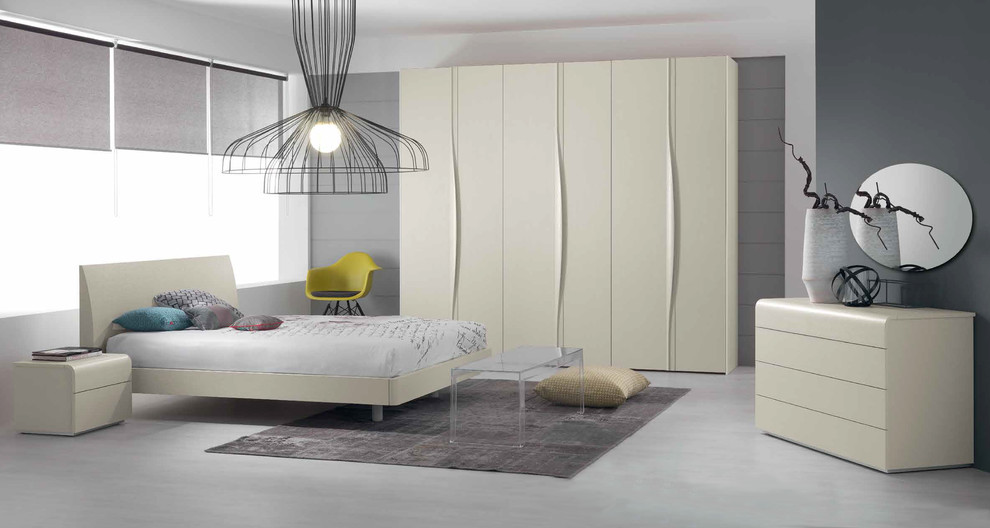 Modernes Hauptschlafzimmer in New York