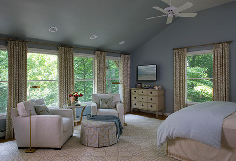 Design ideas for a classic bedroom in DC Metro.
