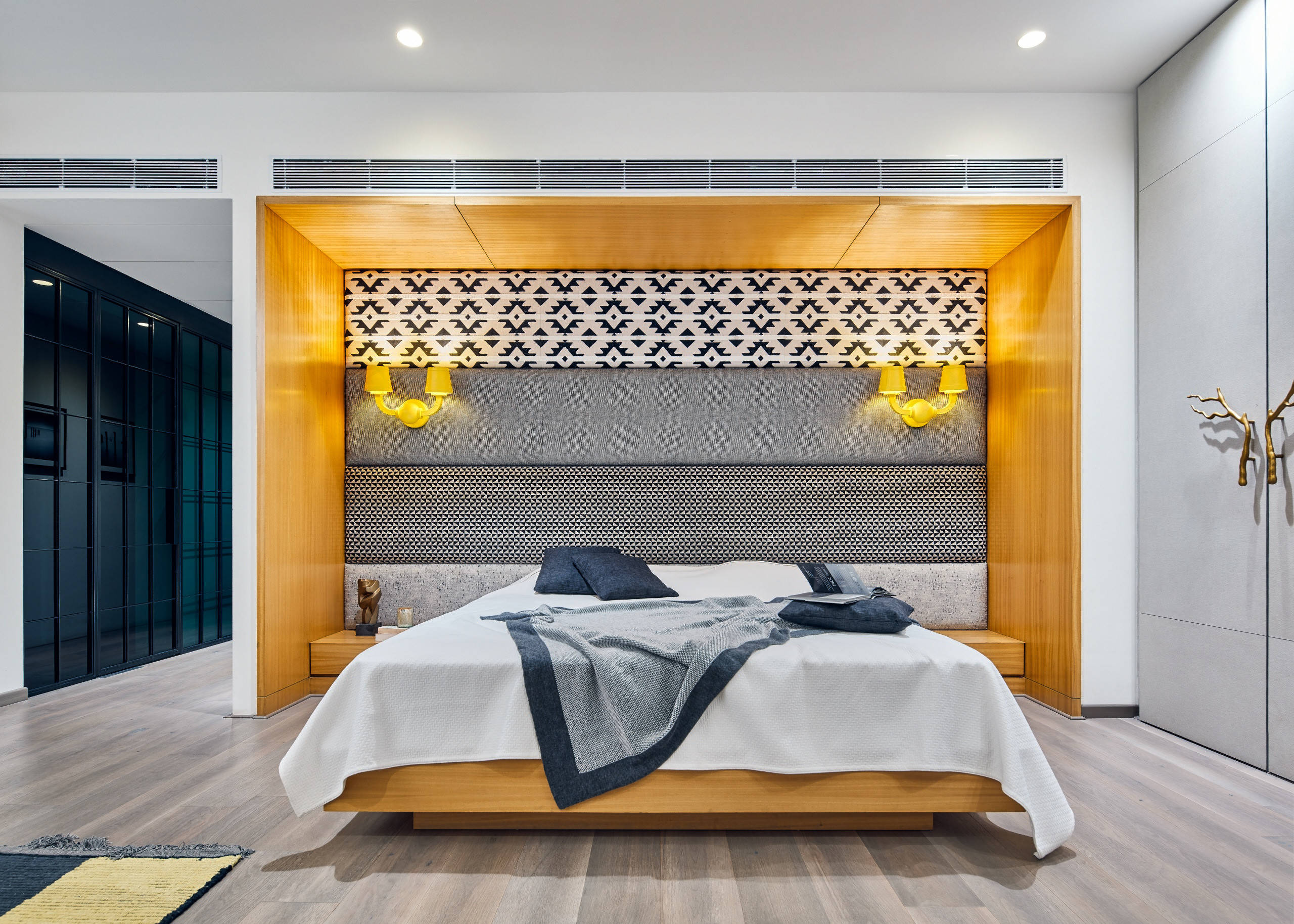Bedroom wall panel design discount