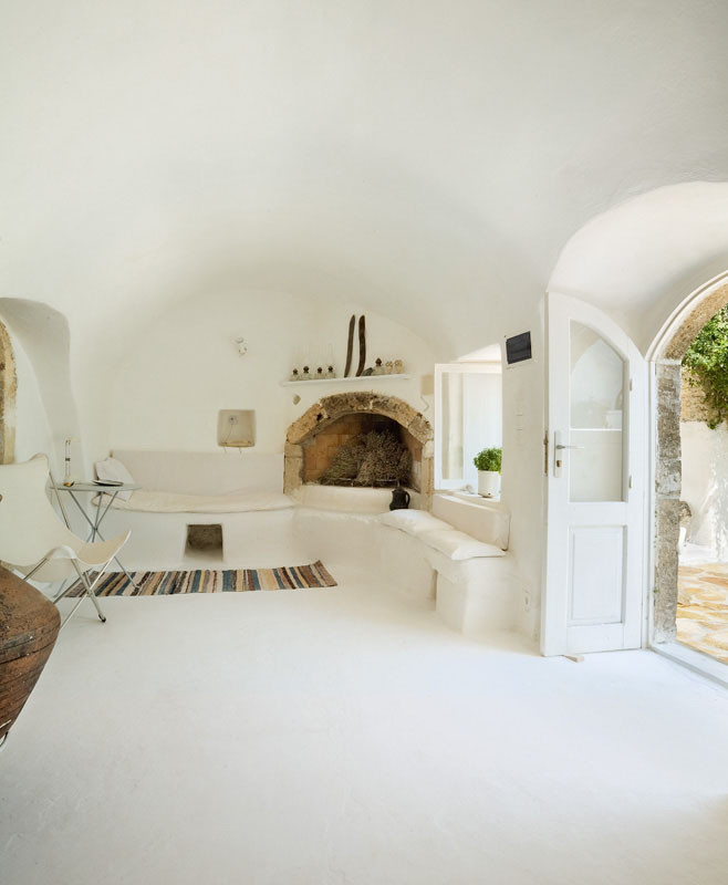 Inspiration for a mediterranean bedroom in New York.