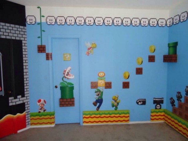 Super Mario Kids Bedroom Modern Schlafzimmer Orlando Von Build A Room Houzz