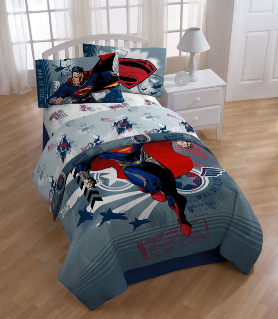 Superheroes Superman Bedding and Room Decorations Moderno