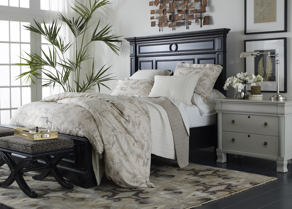 Taupe O' The Morning Bedroom - Tropical - Bedroom - New York - by Ethan