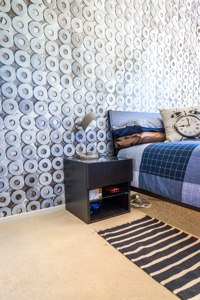 Modernes Schlafzimmer in Canberra - Queanbeyan