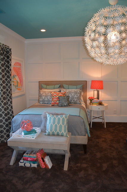 Teen Girls Bedroom Lounge - Contemporary - Bedroom ...