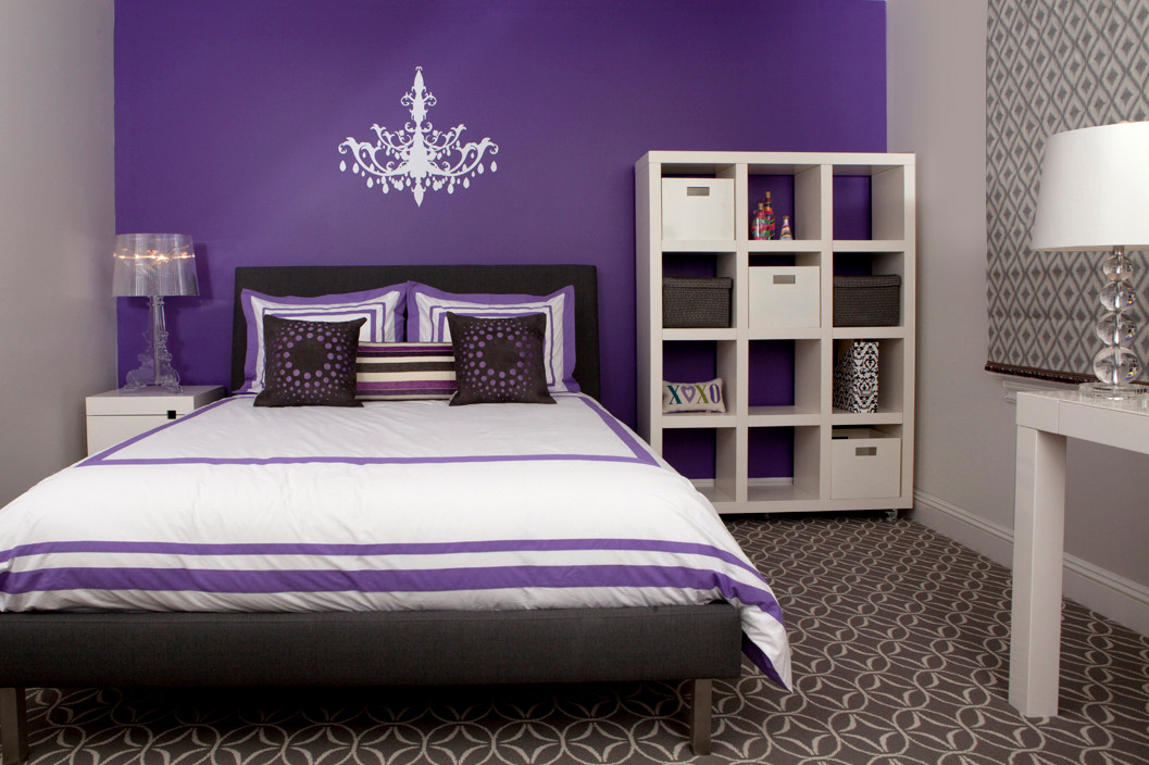75 Beautiful Purple Bedroom Pictures Ideas March 2021 Houzz