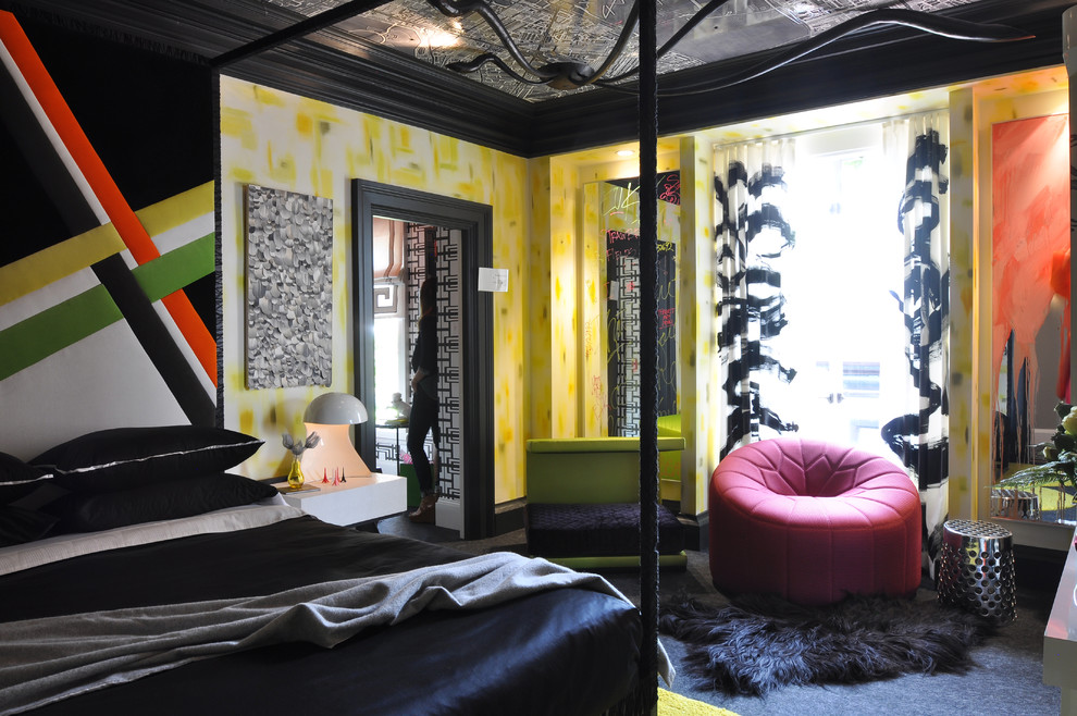 Trendy bedroom photo in San Francisco