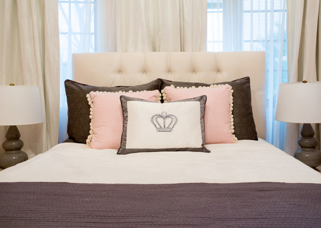 Teens "Juicy Couture" Bedroom - Traditional - Bedroom - Montreal - by Lux  Decor | Houzz IE