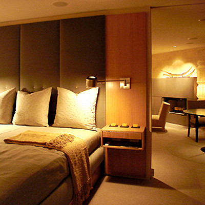 Example of a trendy bedroom design in San Francisco