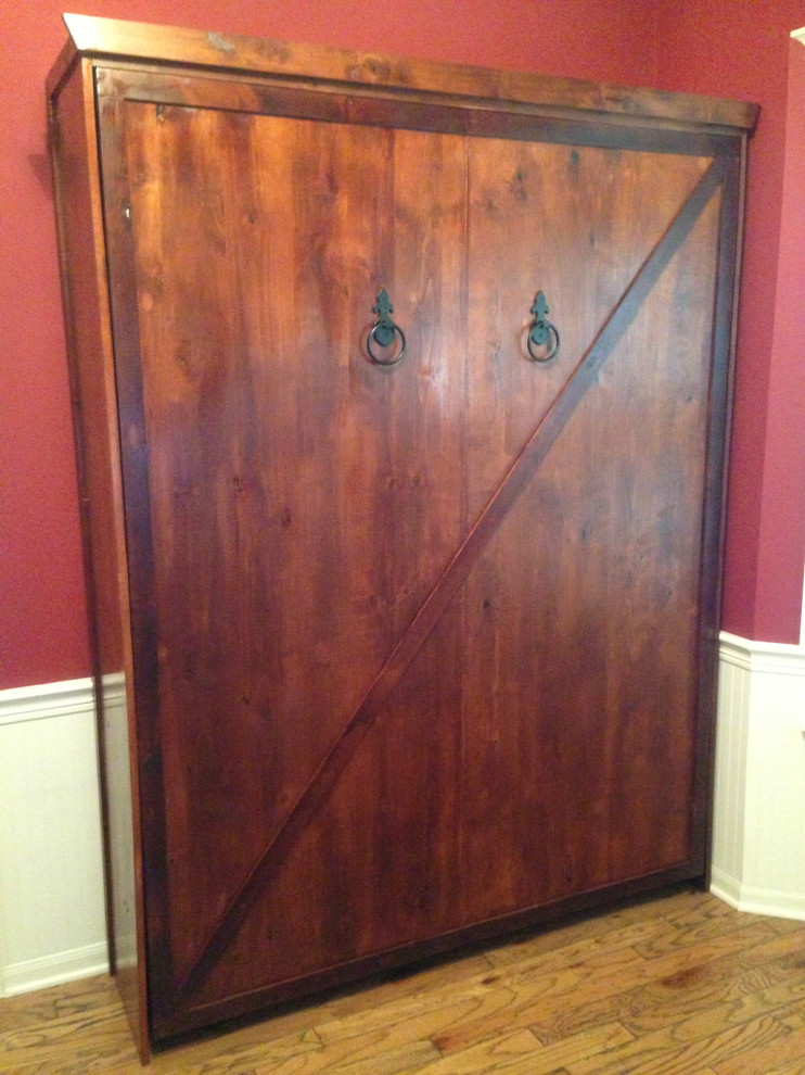 The Best custommade Murphy Beds in Texas! Midcentury Bedroom