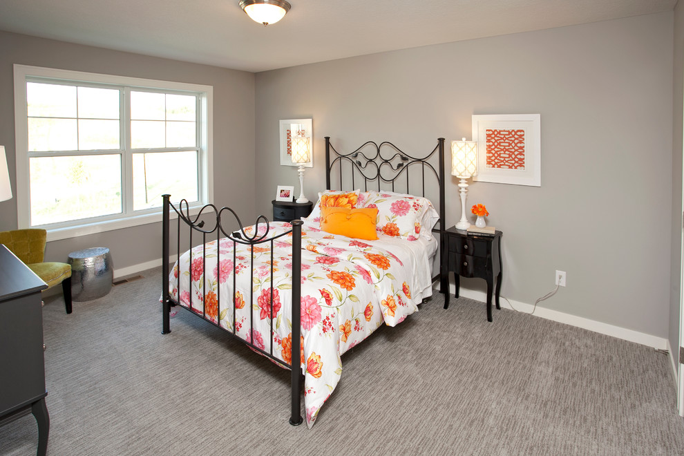 Bedroom - transitional bedroom idea in Minneapolis