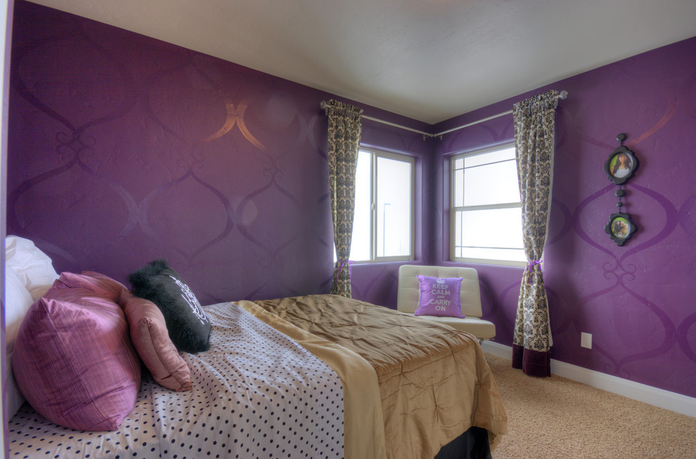 This is an example of a traditional bedroom in Boise.