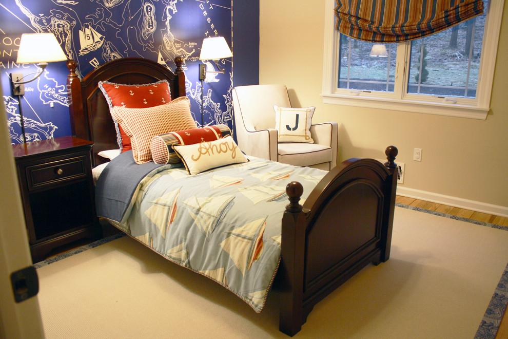The Little Sailor's Room Traditional Bedroom New York by