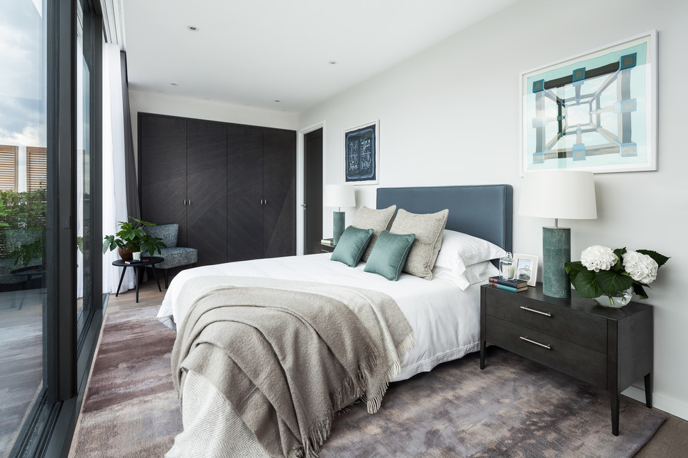 The Maple Building: Penthouse - Contemporary - Bedroom - London - by ...