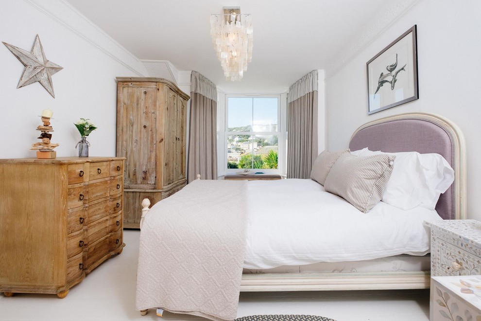 Photo of a traditional bedroom in Cornwall.