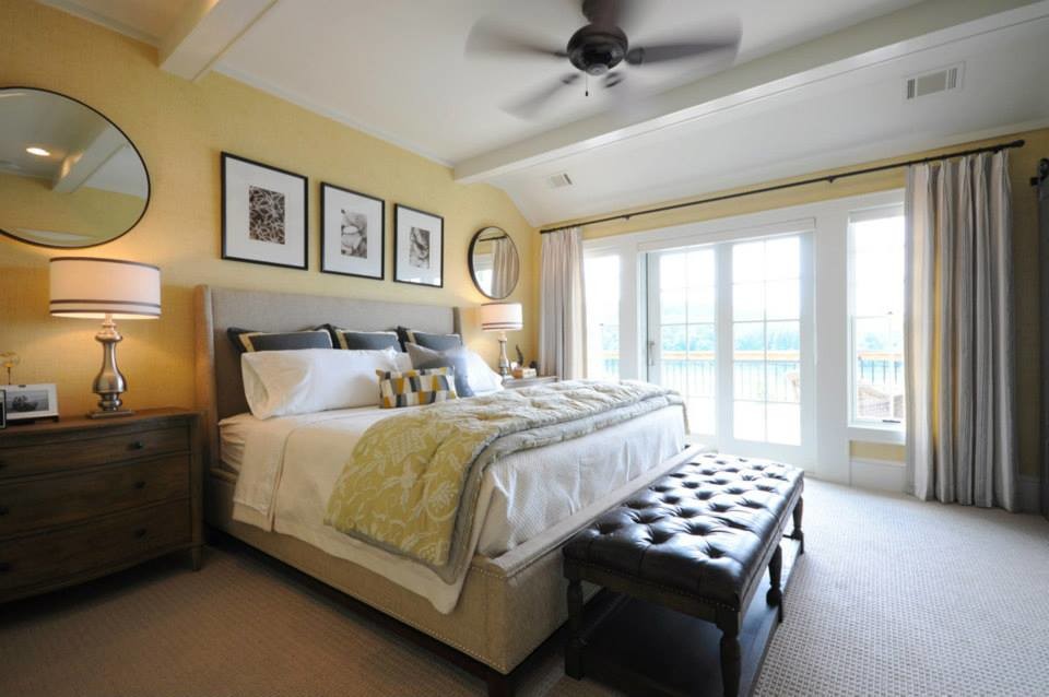 This is an example of a nautical bedroom in Other.