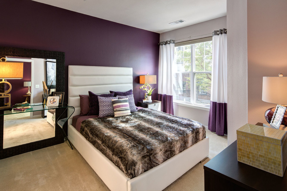 The Residences at Congressional Village Eclectic Bedroom DC Metro