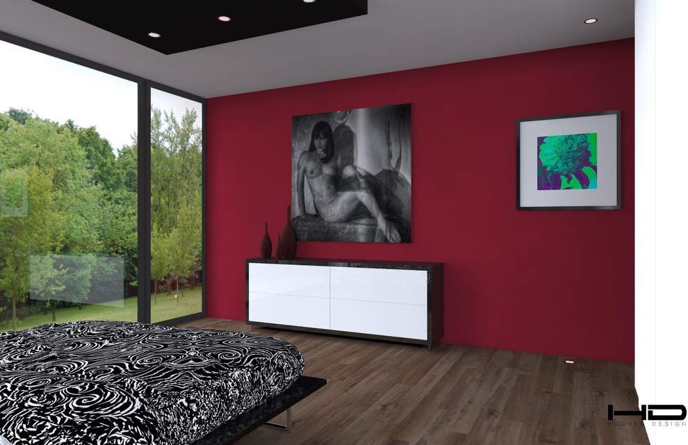 Modern bedroom in Other.