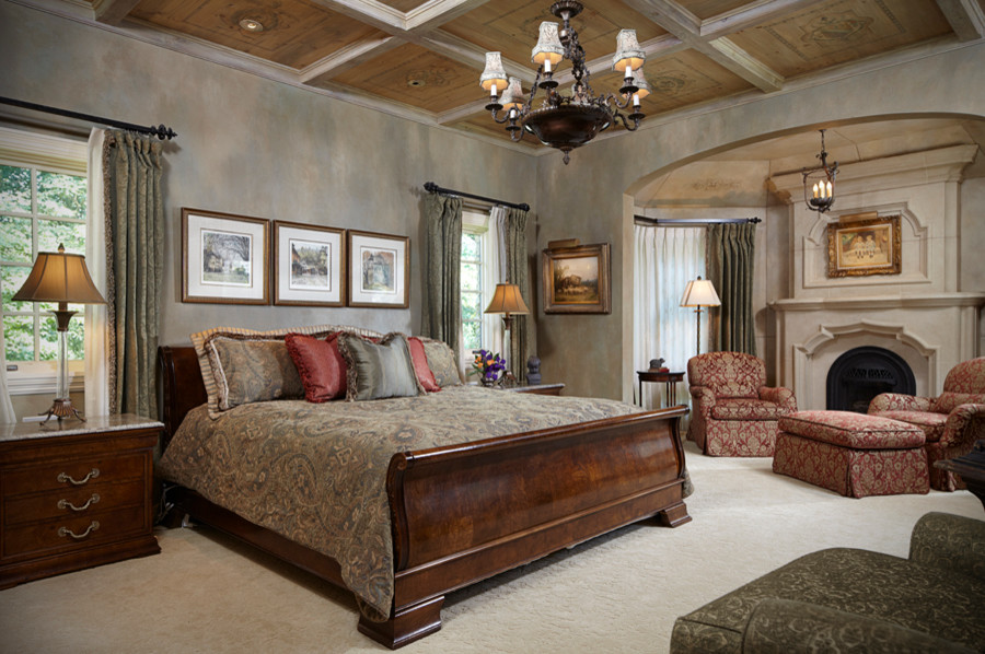 Timeless Tudor Estate Traditional Bedroom Minneapolis by Bruce