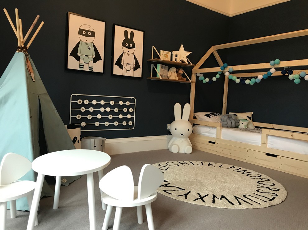 Inspiration for a modern kids' bedroom in Glasgow.
