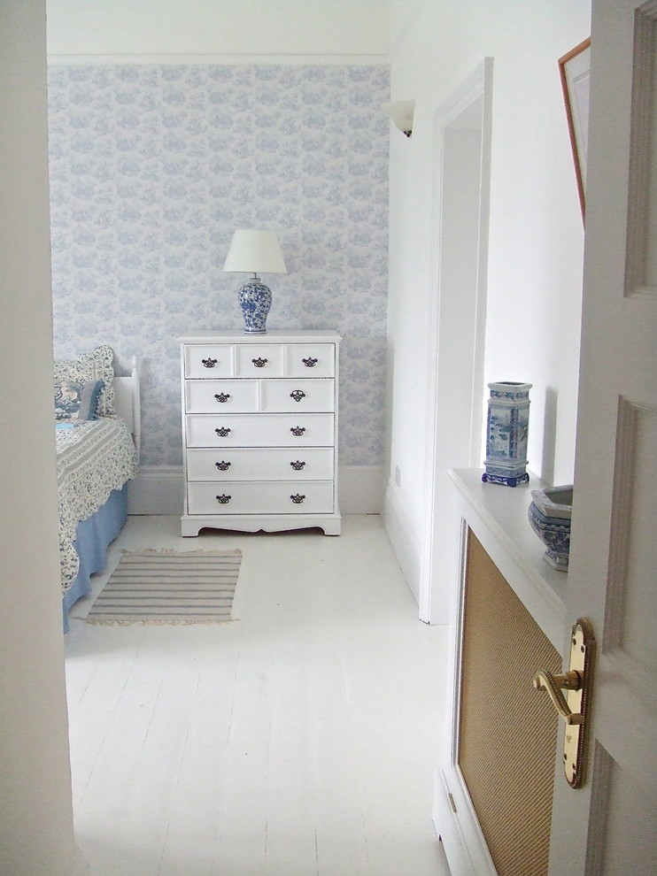 'Toile de Jouy' Bedroom Suite Victorian Bedroom London by