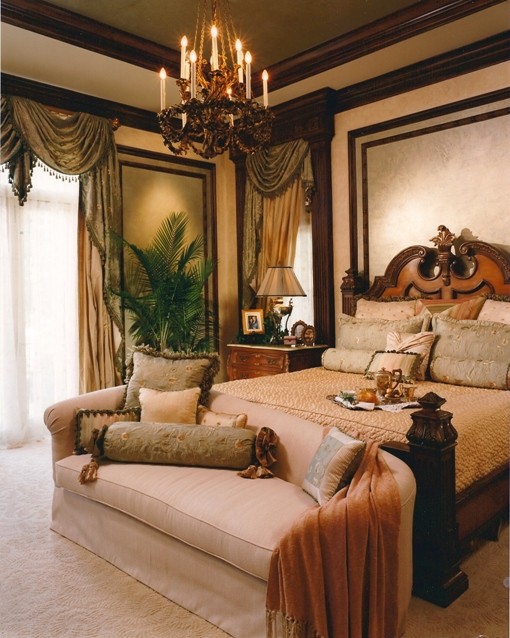 Klassisches Schlafzimmer in Miami
