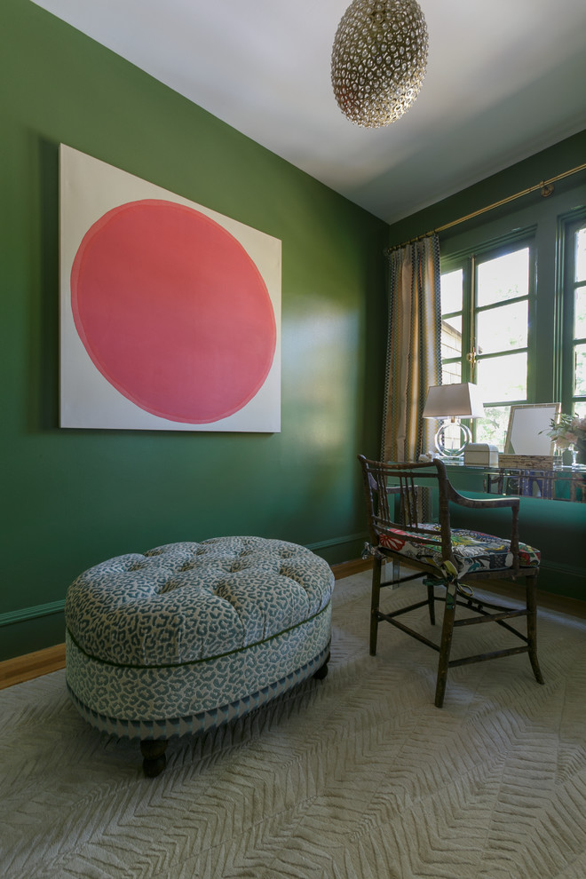 Transitional bedroom photo in San Francisco