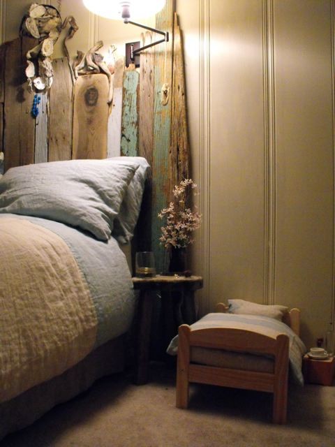 Foto di una camera da letto boho chic