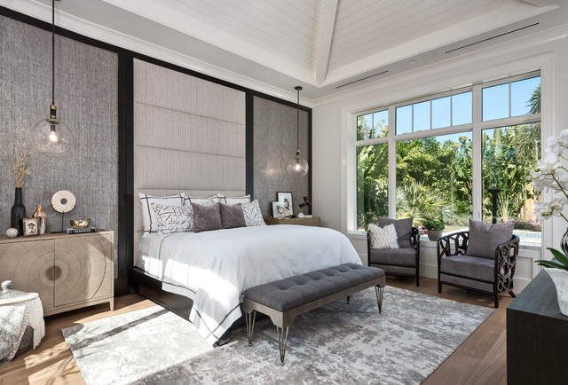 Tropical Resort Style Oasis Tropical Bedroom Miami By Stofft Cooney Architects Houzz Au