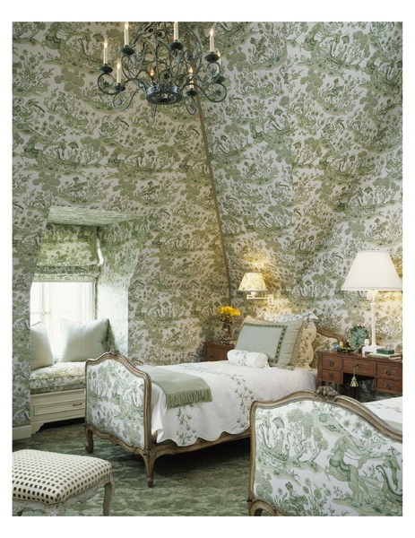 サンフランシスコにあるトラディショナルスタイルのおしゃれな寝室のインテリア