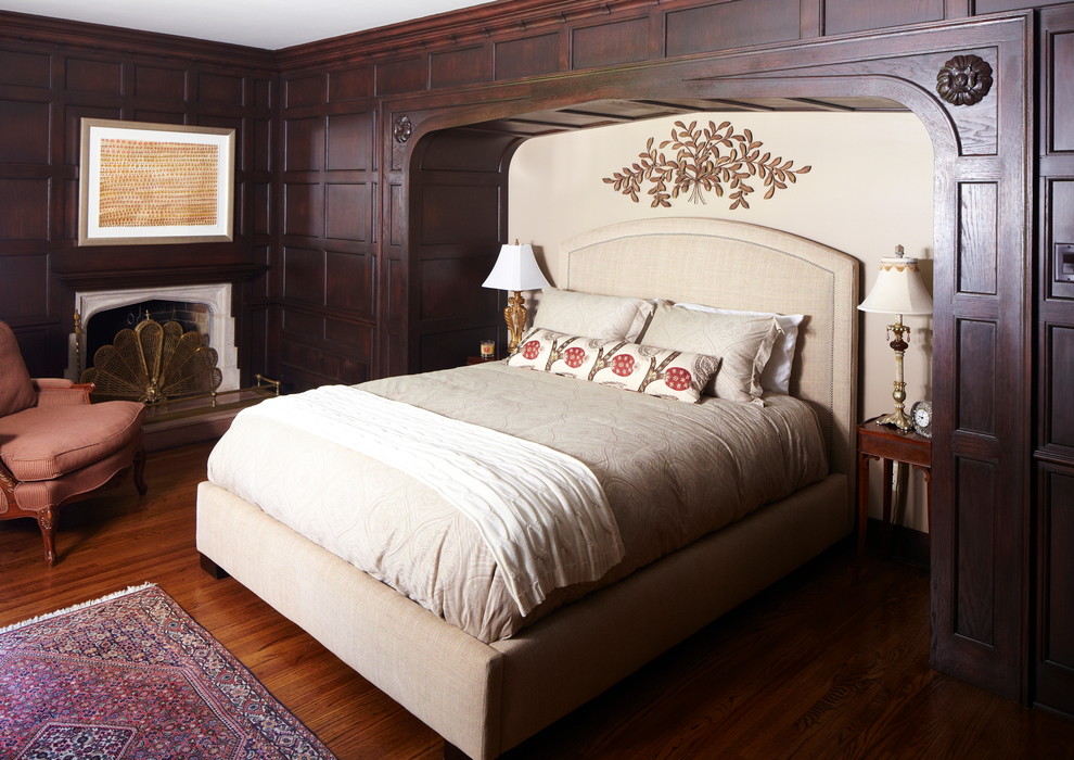 Tudor Bedroom Alcove - Traditional - Bedroom - Cedar Rapids - by ...