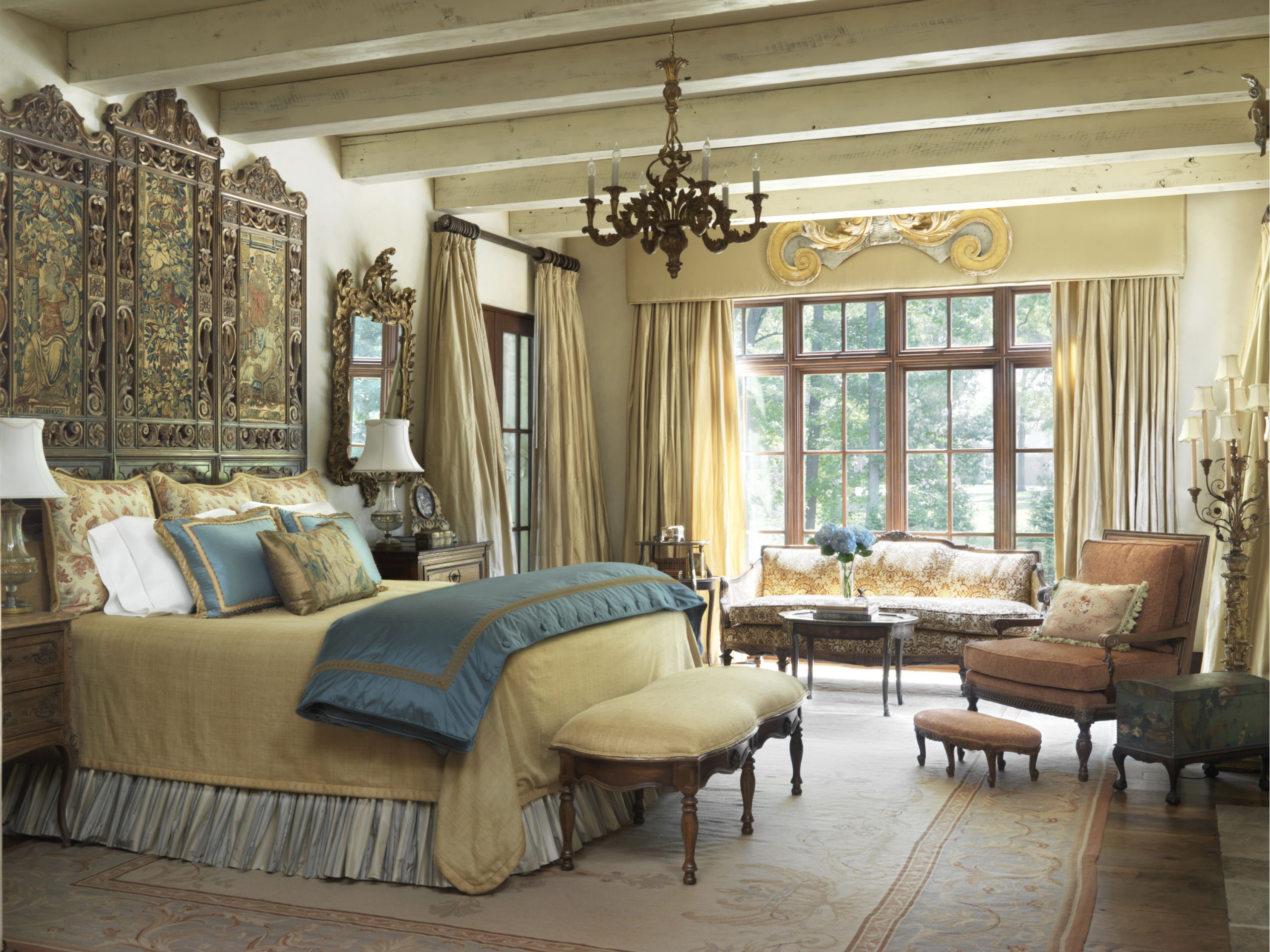 tuscany bedrooms themes