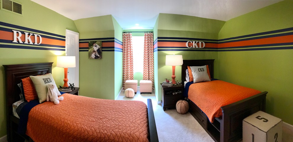 Eclectic bedroom photo in Philadelphia