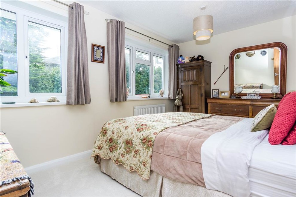 Classic bedroom in Devon.