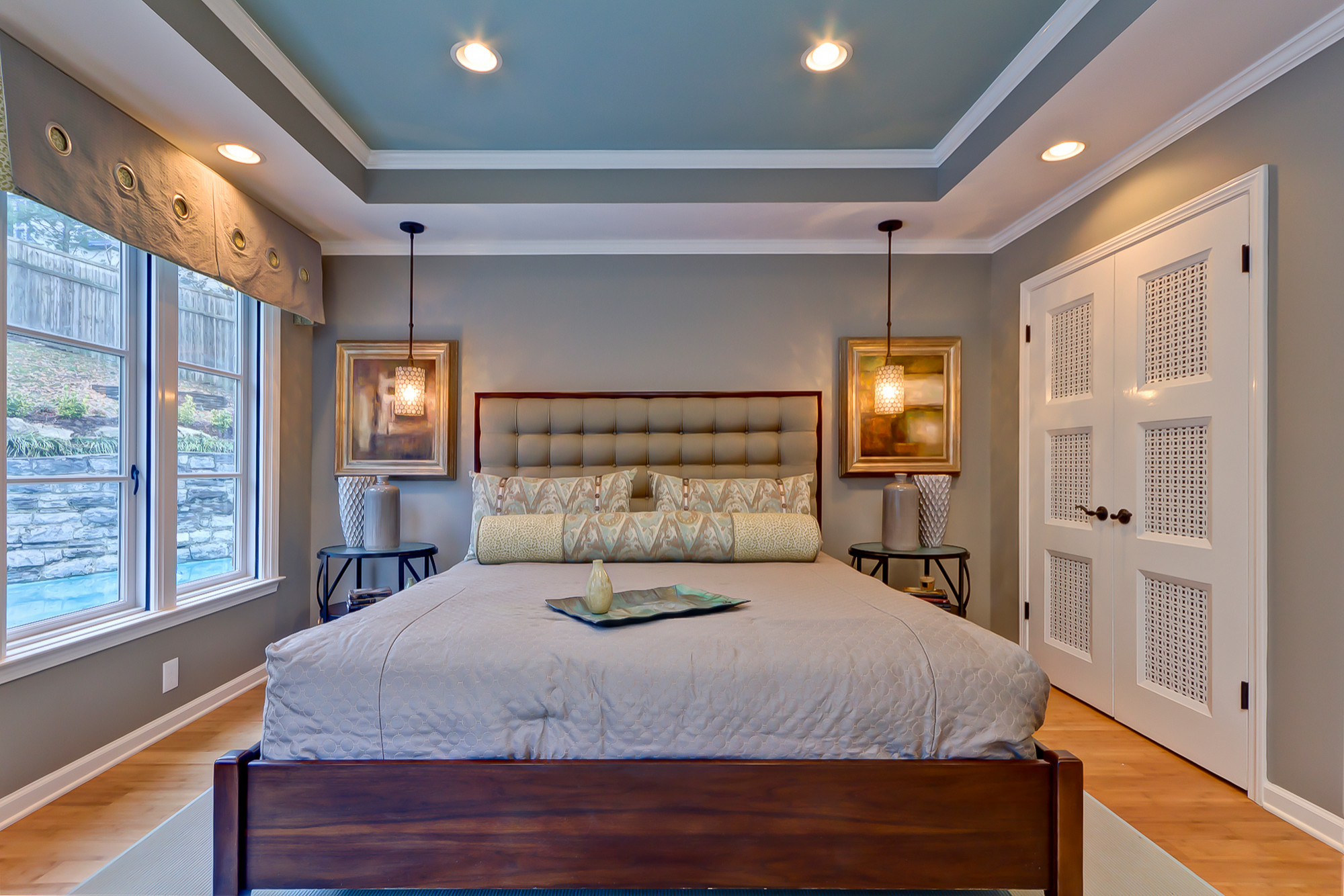 Tray Ceiling Lighting Bedroom