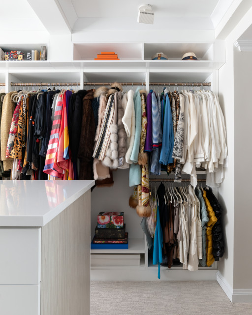 Upper East Side Dressing Room Wardrobe New York by California