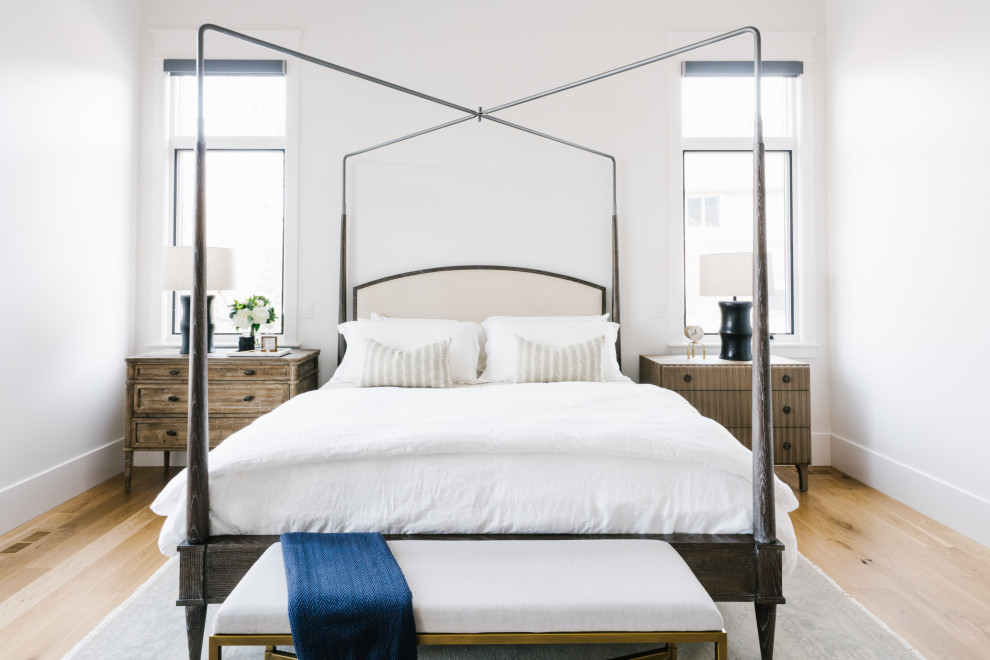 Utah Custom New Build pt 1 Transitional Bedroom Salt Lake City