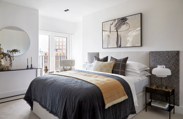 Contemporary Bedroom - Contemporary - Bedroom - London | Houzz UK