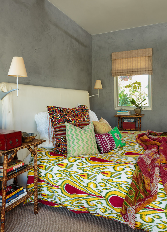 Venice Warm Modern Eclectic Bedroom Los Angeles by